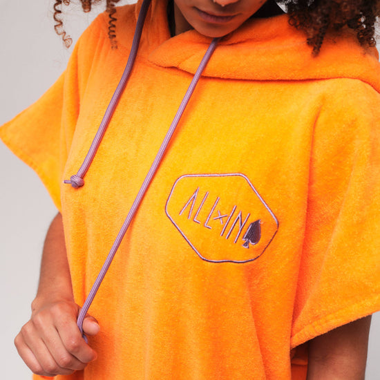 Poncho Clásico Flash - Albaricoque Talla Única