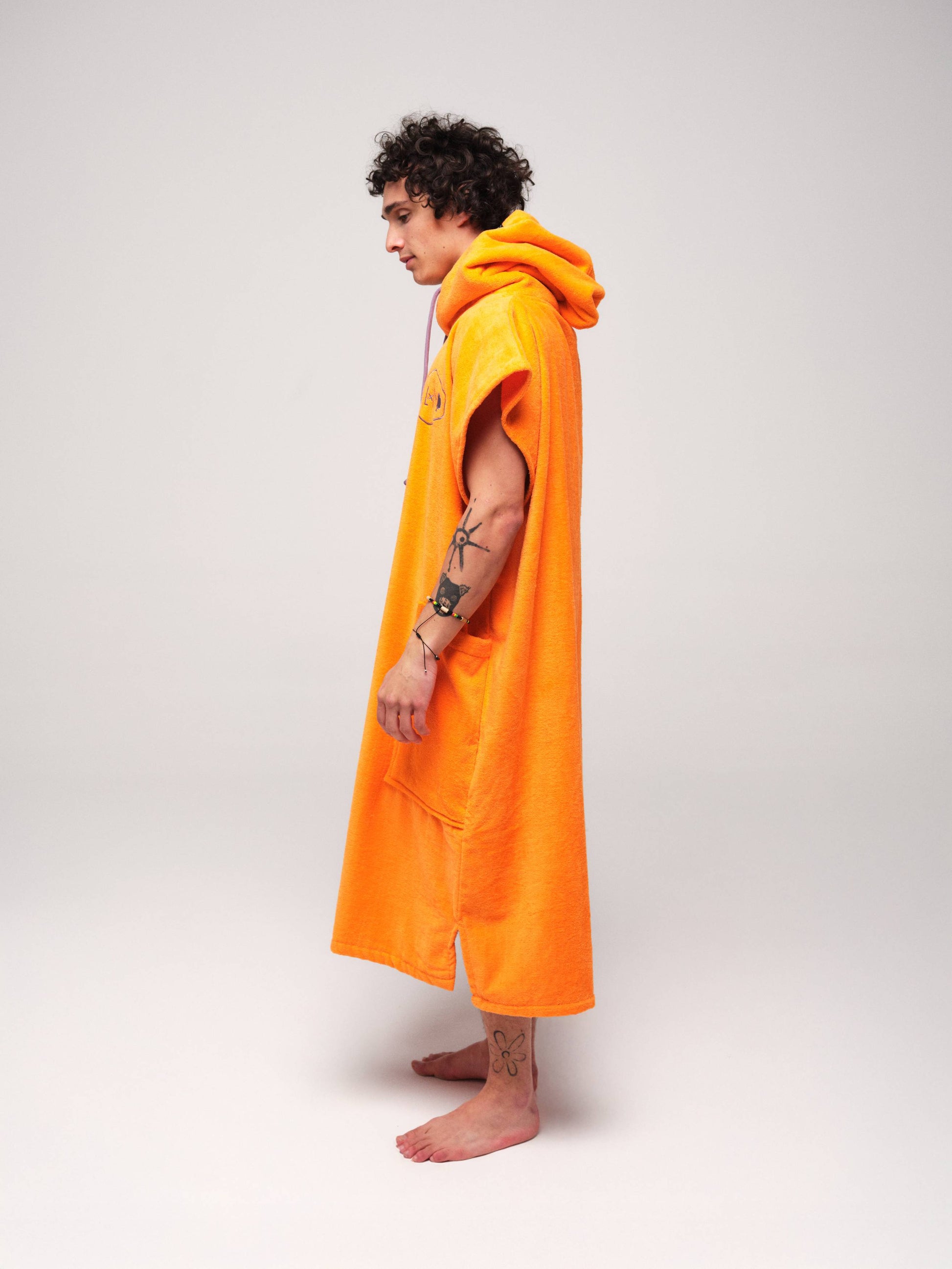 Poncho Clásico Flash - Albaricoque Talla Única