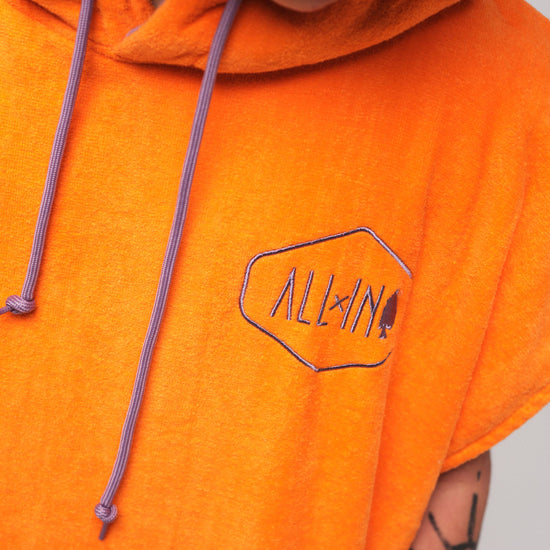 Poncho Clásico Flash - Albaricoque Talla Única