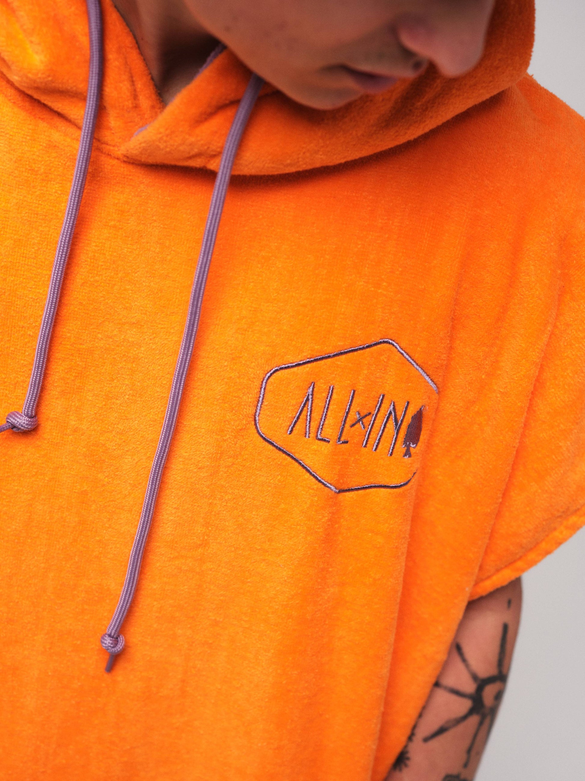 Poncho Clásico Flash - Albaricoque Talla Única