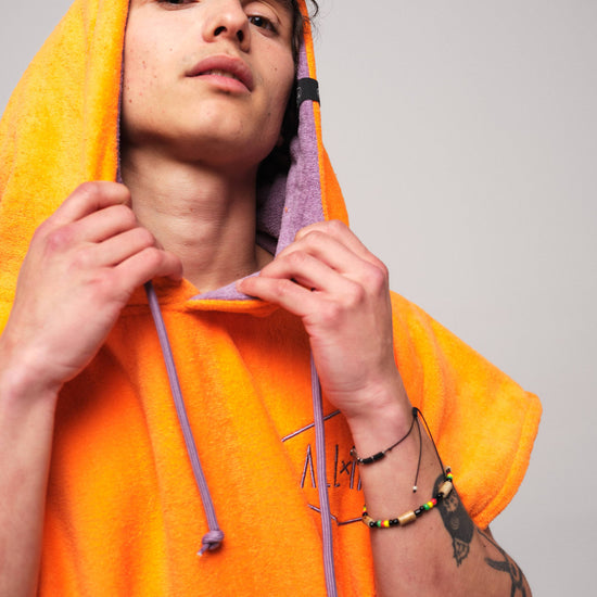 Poncho Clásico Flash - Albaricoque Talla Única