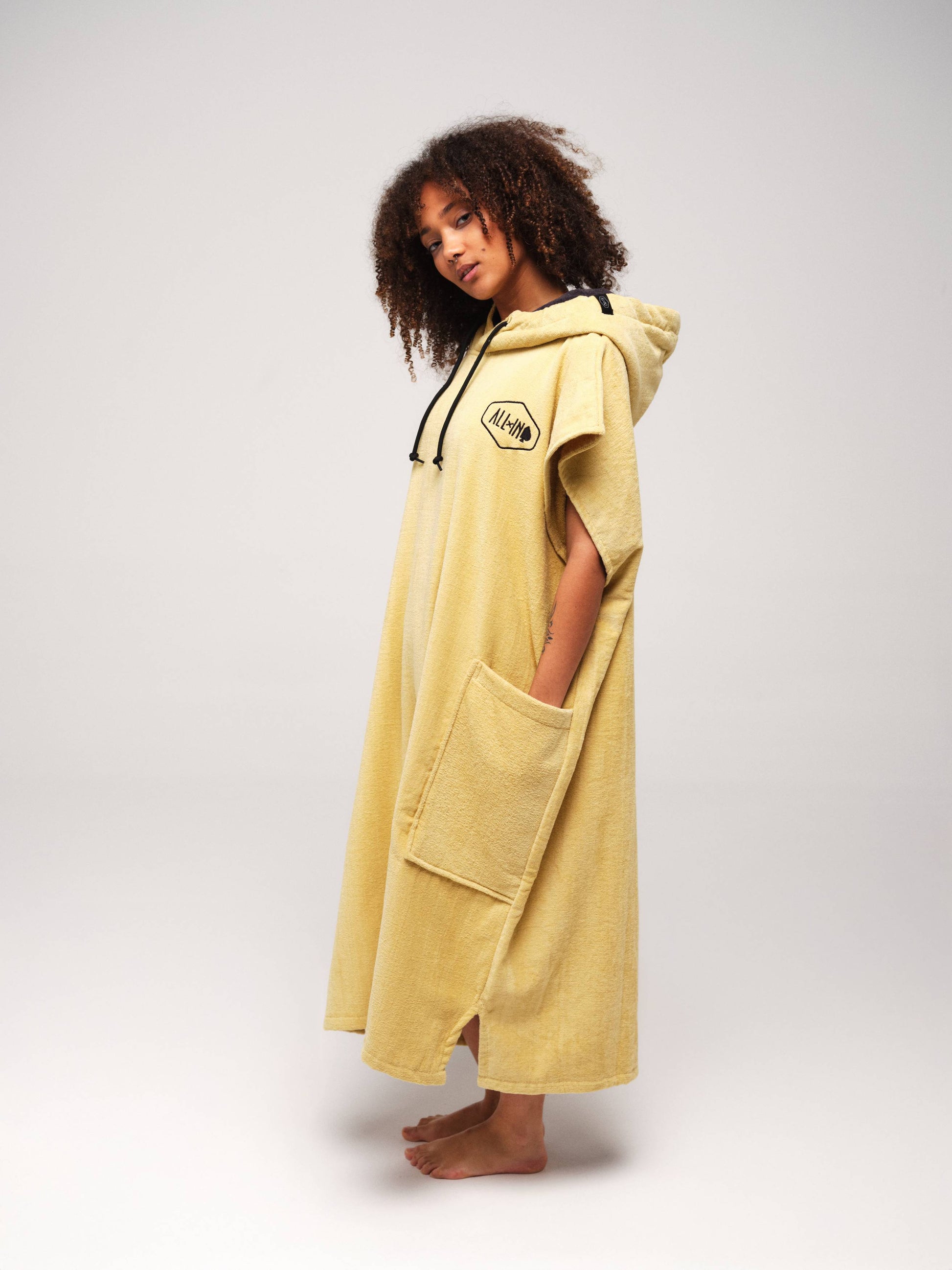 Poncho Clásico Flash - Paja Talla Única