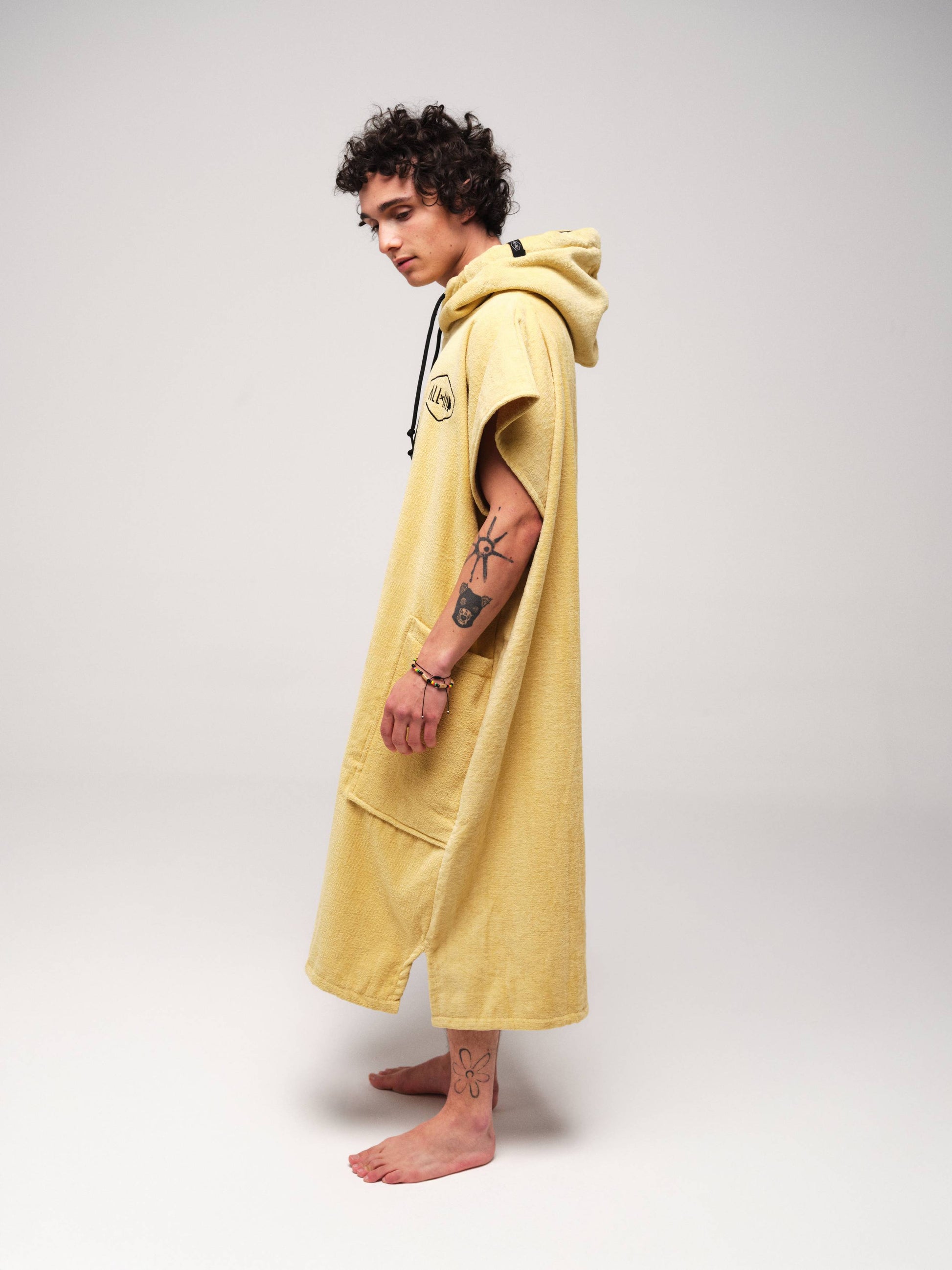 Poncho Clásico Flash - Paja Talla Única