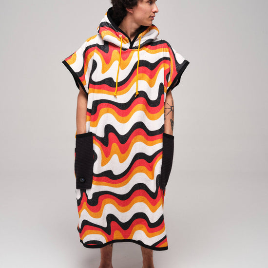Poncho clásico de playa - Berlín Talla única