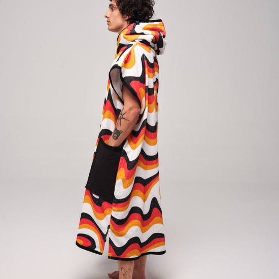 Poncho clásico de playa - Berlín Talla única
