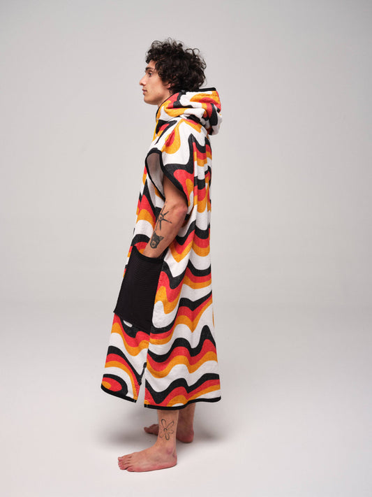 Poncho clásico de playa - Berlín Talla única