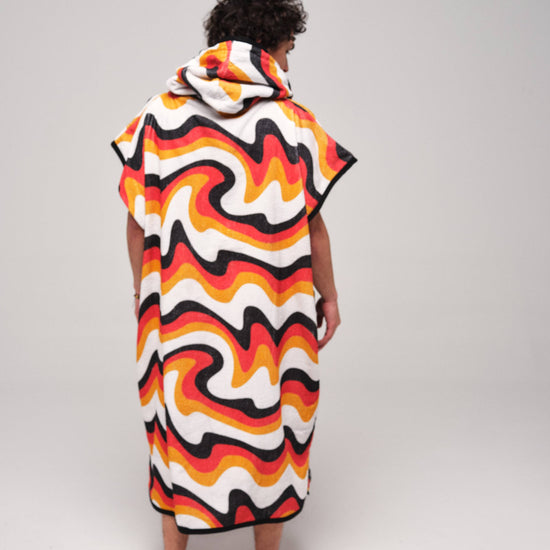 Poncho clásico de playa - Berlín Talla única
