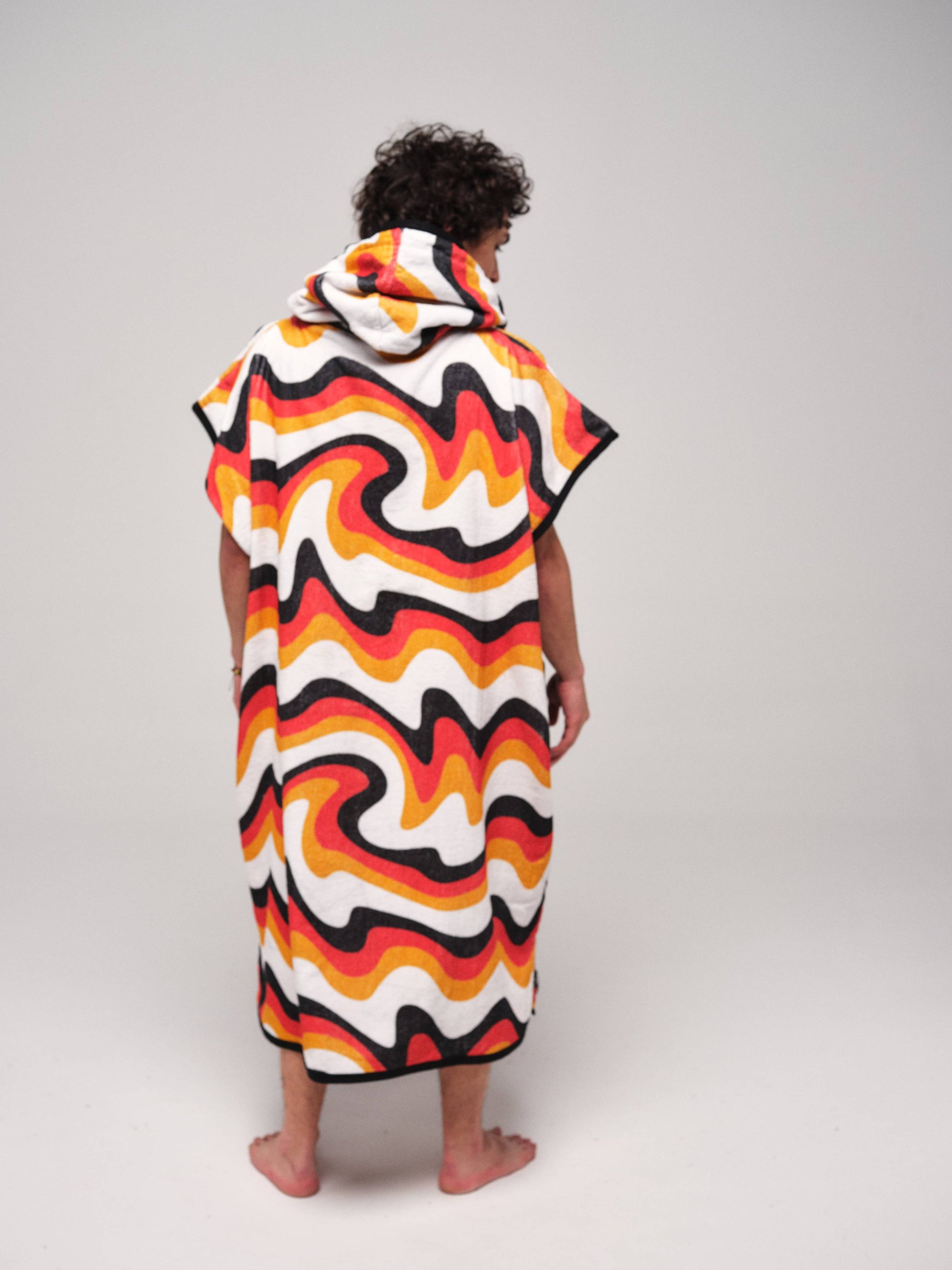 Poncho clásico de playa - Berlín Talla única