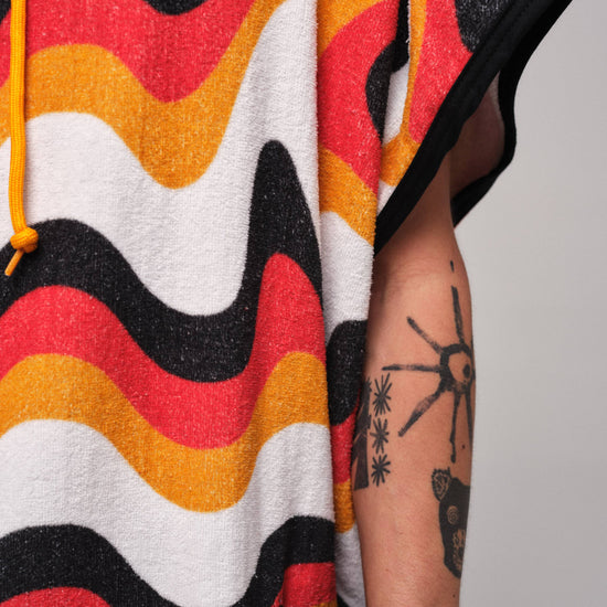 Poncho clásico de playa - Berlín Talla única