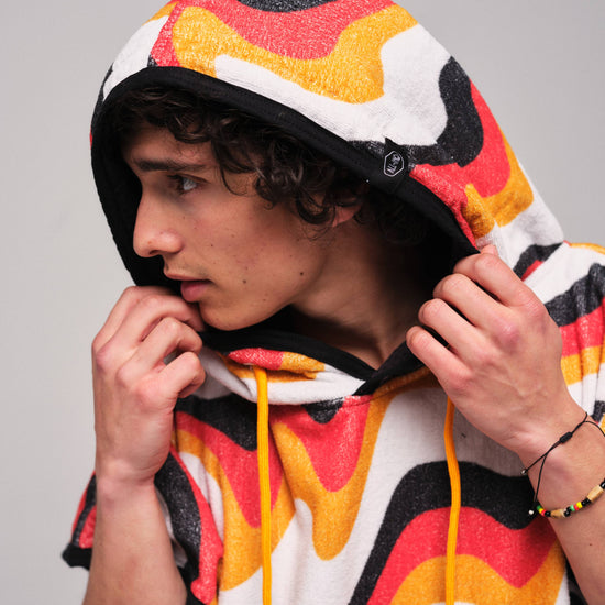 Poncho clásico de playa - Berlín Talla única