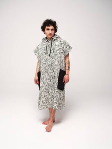 Poncho con capucha para adultos - Japonés