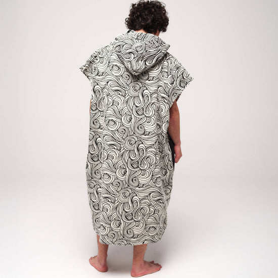 Poncho Classic Beach Crew - Japonés Talla Única