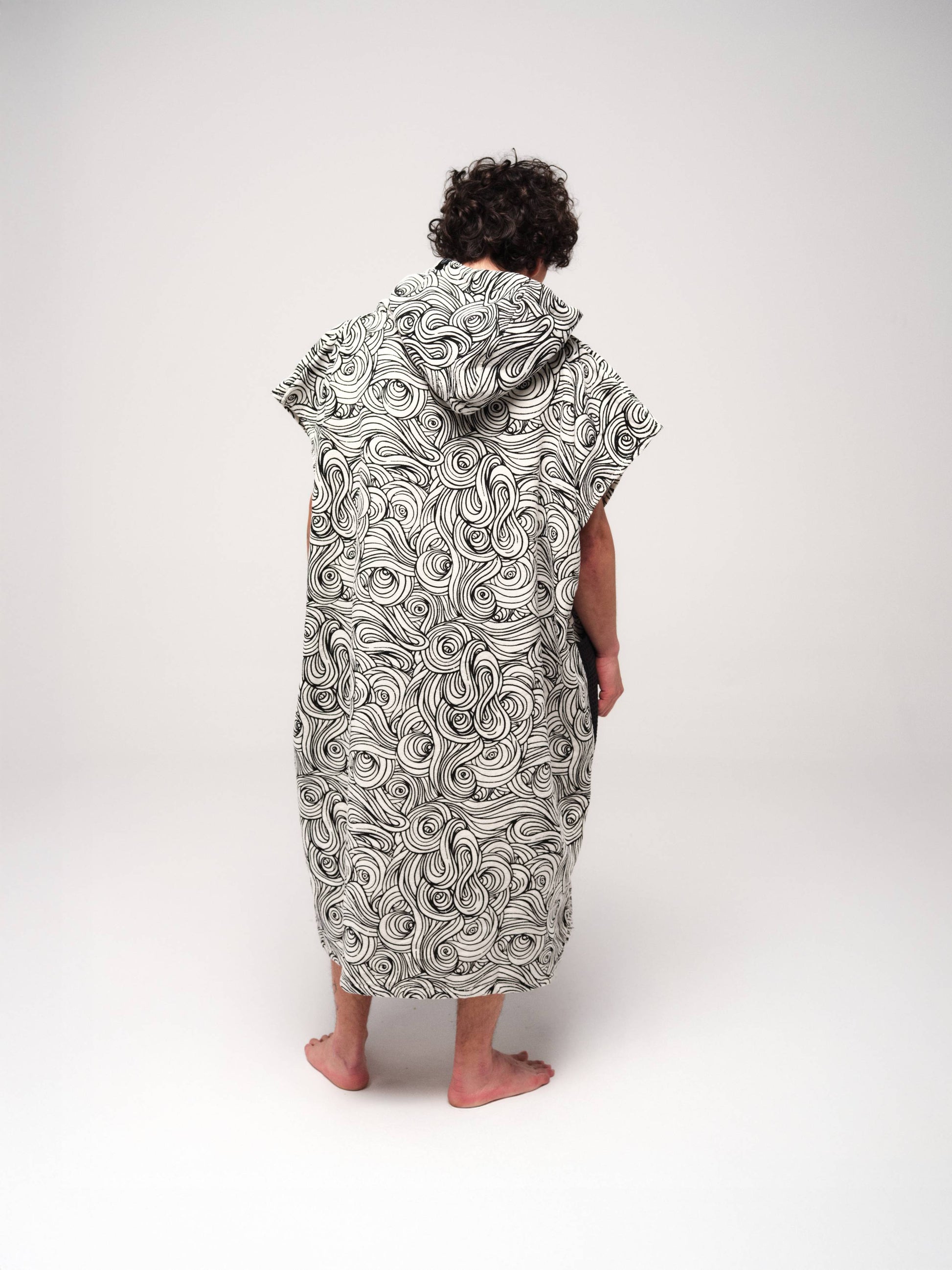 Poncho Classic Beach Crew - Japonés Talla Única