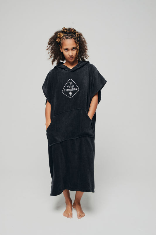 CLASSIC Poncho Sweet Transition - BLACK