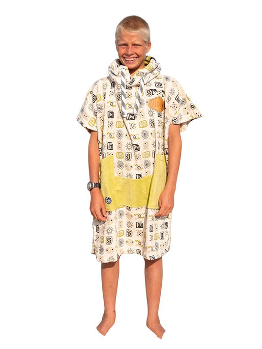 Junior Poncho - Botswana / Green 9-16 ans