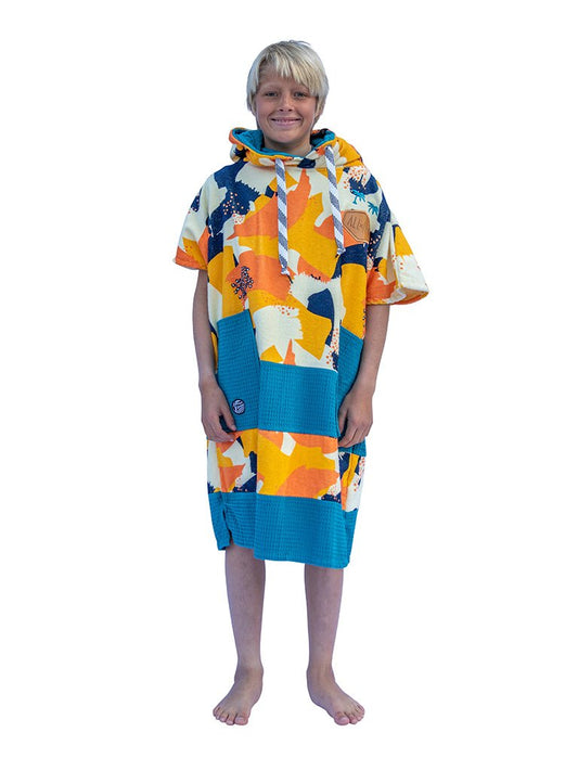 Junior Poncho - Camo Sunny / Navy Waffle 9-16 ans