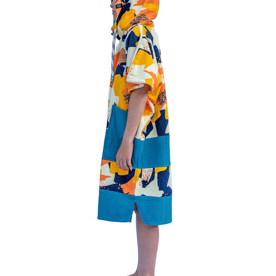 Junior Poncho - Camo Sunny / Navy Waffle 9-16 ans