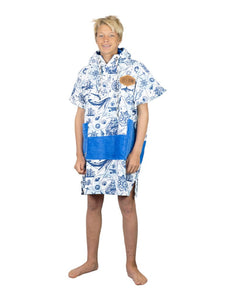 Junior Poncho - Marine