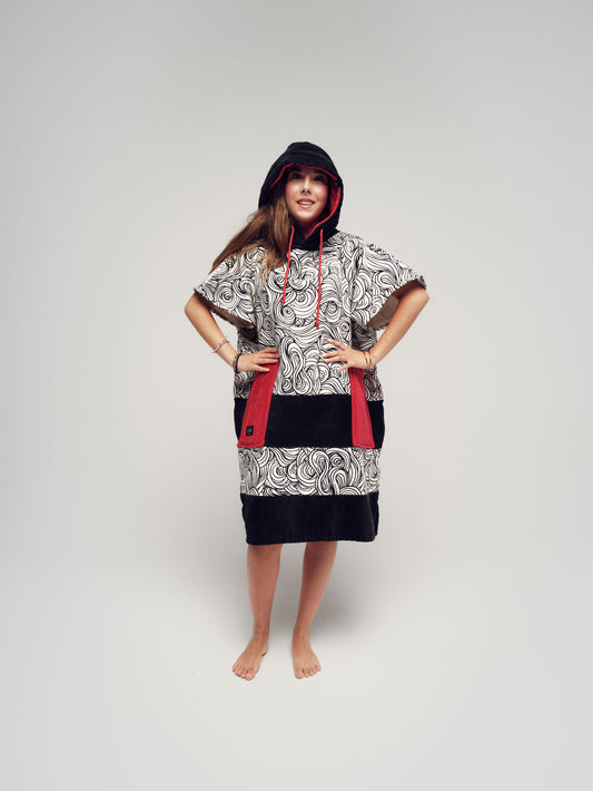 Children's poncho 6 to 9 years - Japanese