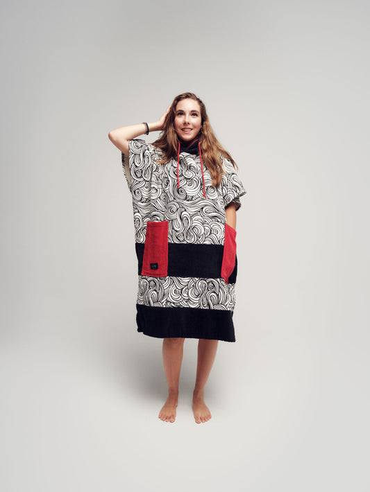 Children's poncho 6 to 9 years - Japanese