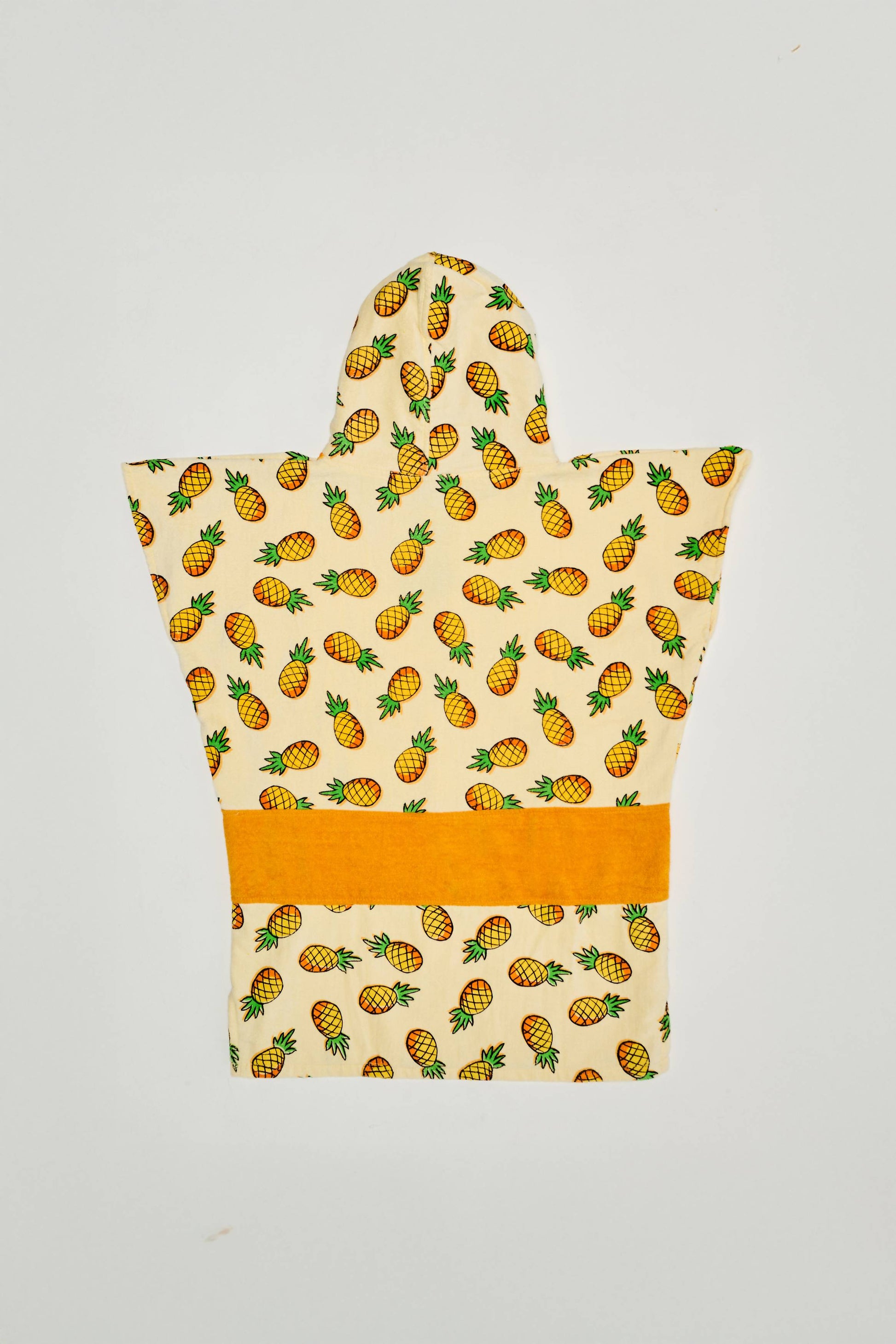Junior Poncho - Ananas 9-15 jaar