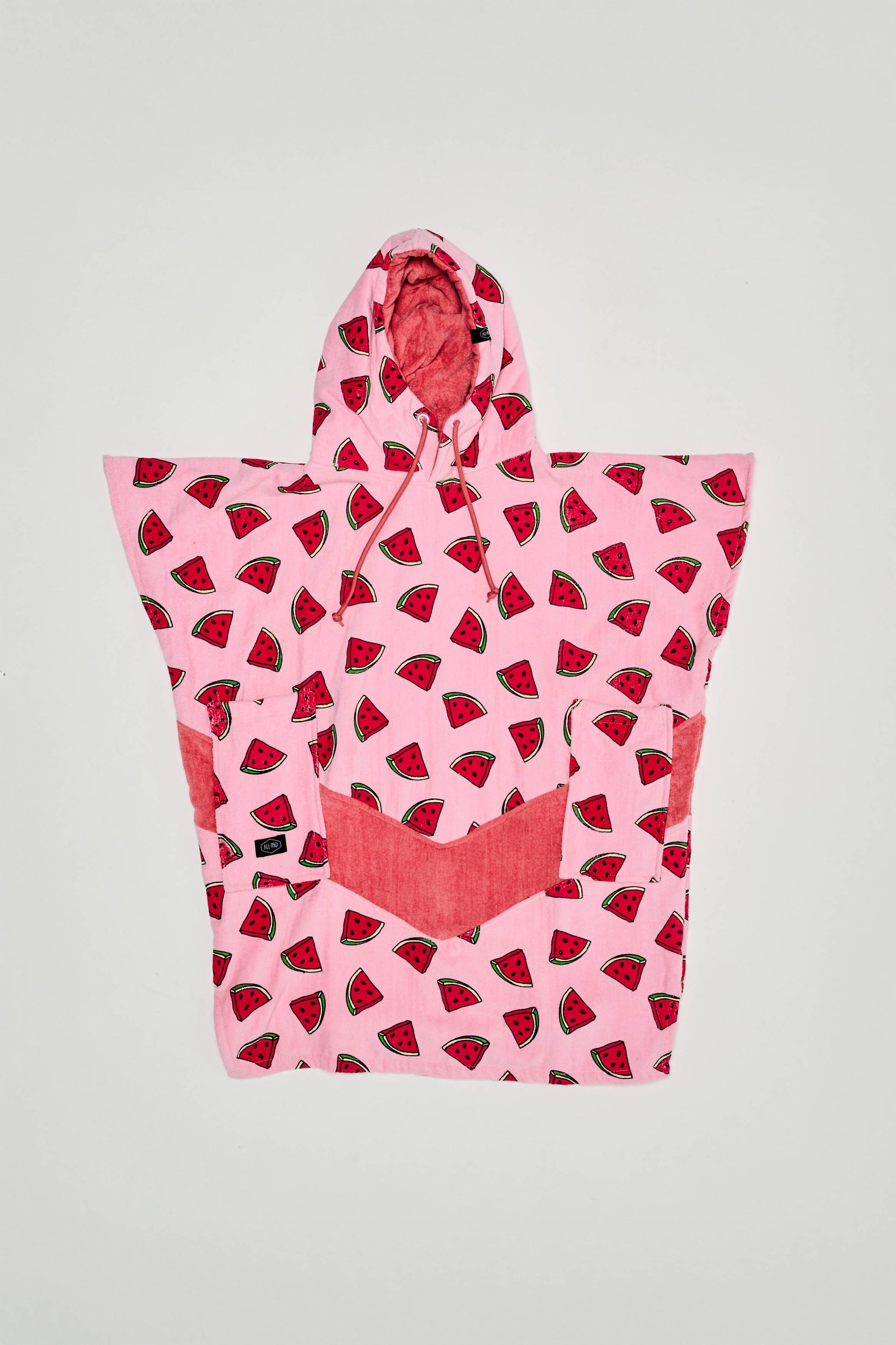 Junior Poncho - Watermeloen 9-15 jaar