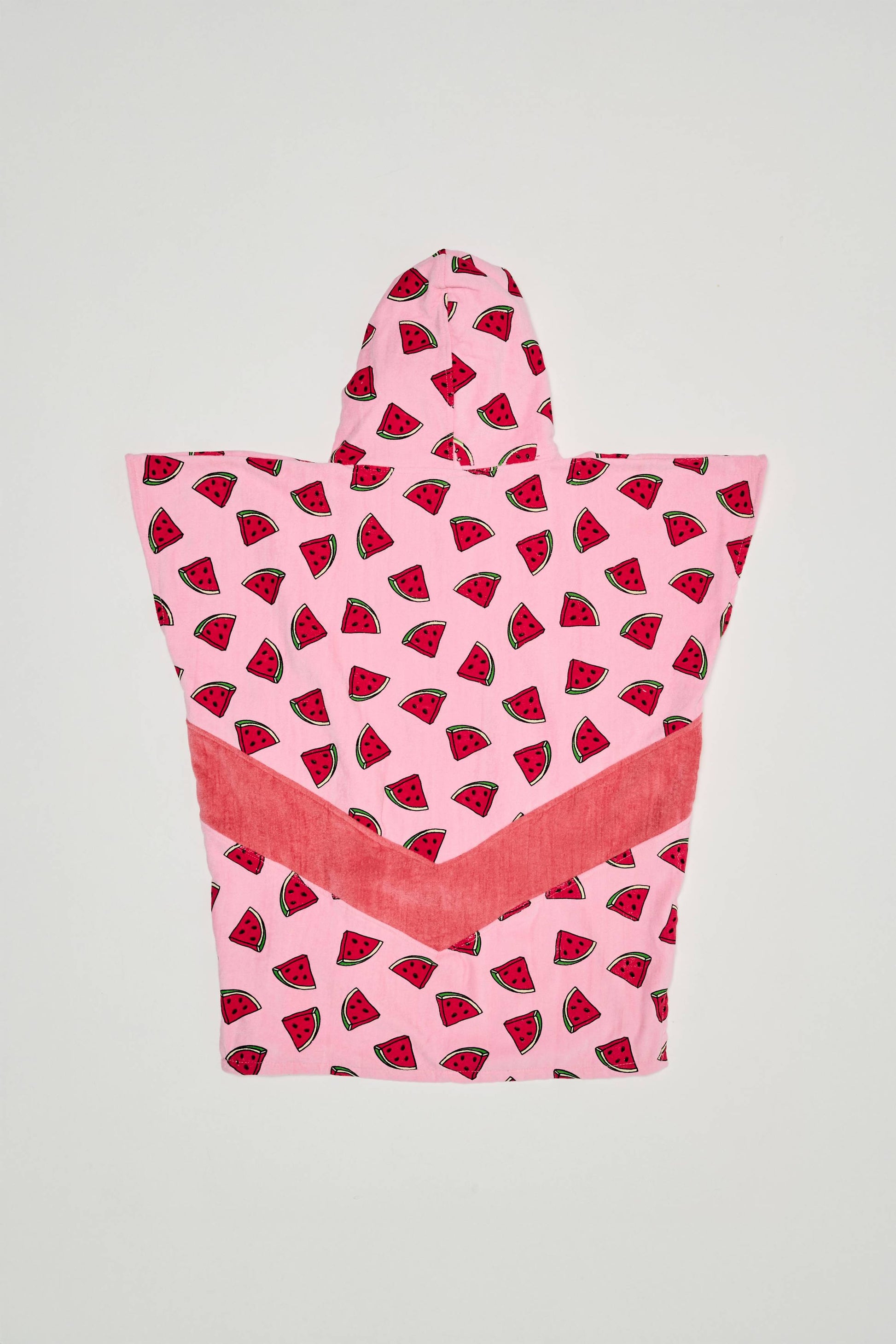 Junior Poncho - Watermeloen 9-15 jaar