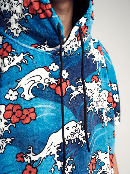 Poncho Junior 9 à 15 ans - Nippon Wave