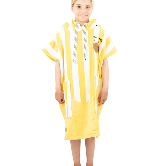Kids Poncho Jacquard - Good Vibes Sunny 6-9 ans