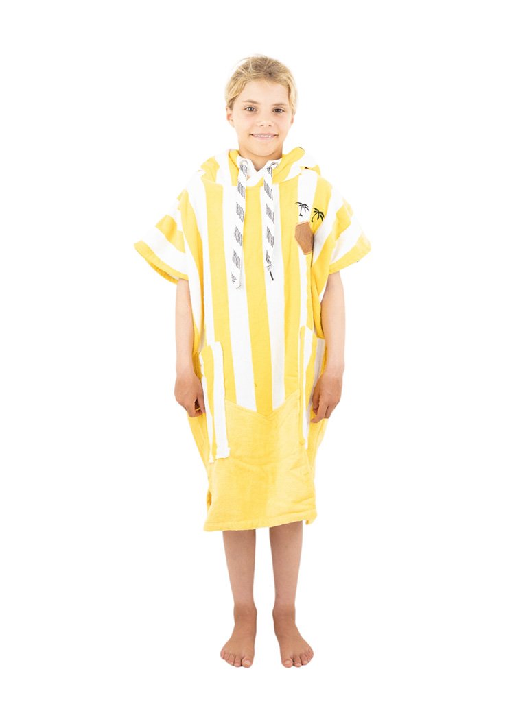 Kids Poncho Jacquard - Good Vibes Sunny 6-9 ans