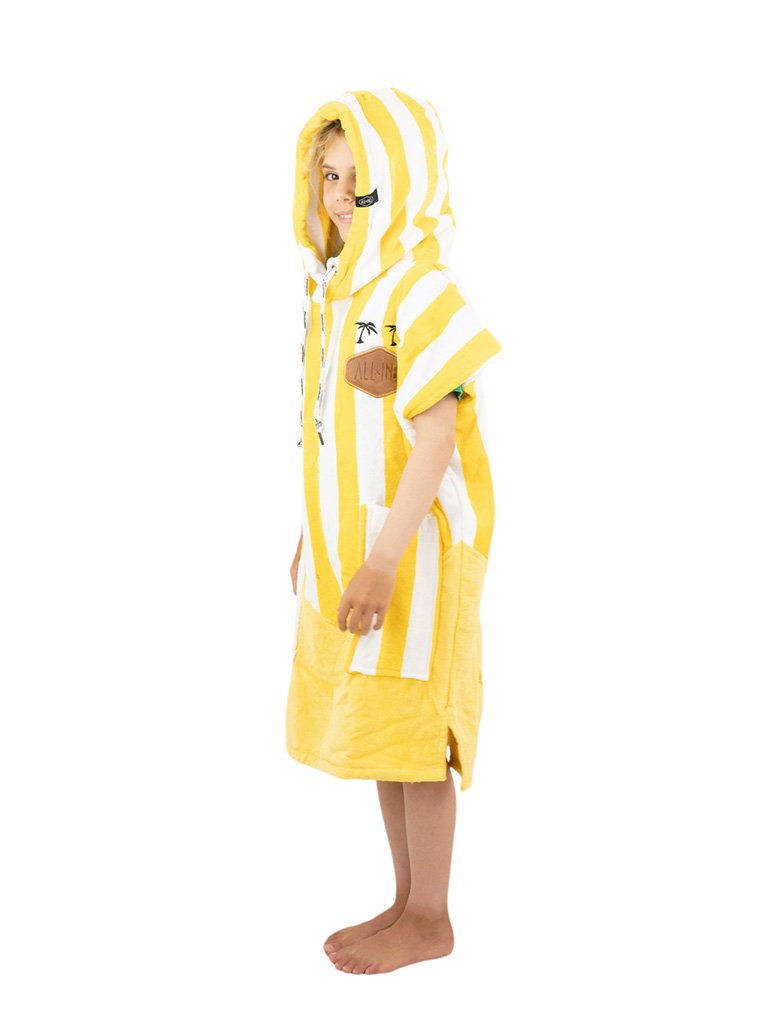 Kids Poncho Jacquard - Good Vibes Sunny 6-9 ans
