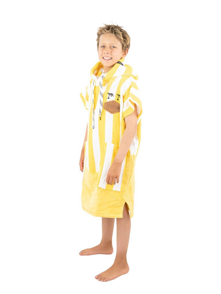 Kids Poncho Jacquard - Good Vibes Sunny 6-9 ans