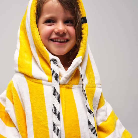 Kids Poncho Jacquard - Good Vibes Sunny 6-9 ans