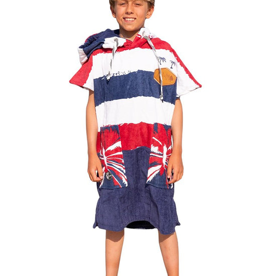 Kids Poncho - Hawaii 6-9 ans