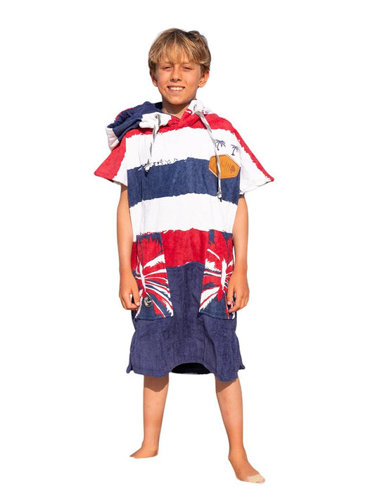 Kids Poncho - Hawaii 6-9 ans
