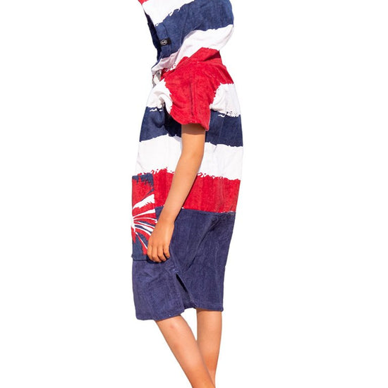 Kids Poncho - Hawaii 6-9 ans