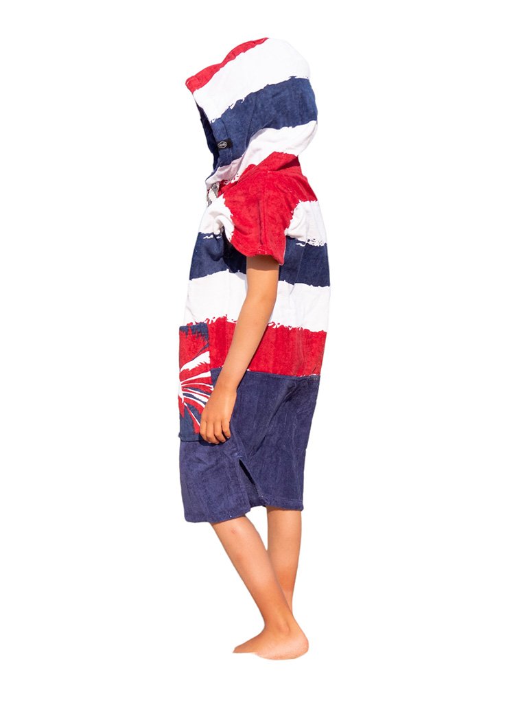 Kids Poncho - Hawaii 6-9 ans