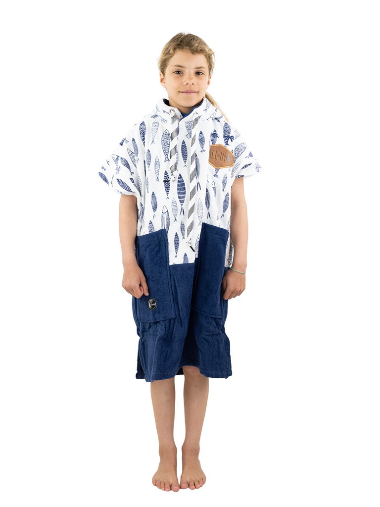 Kids Poncho - Sardinas 6-9 ans