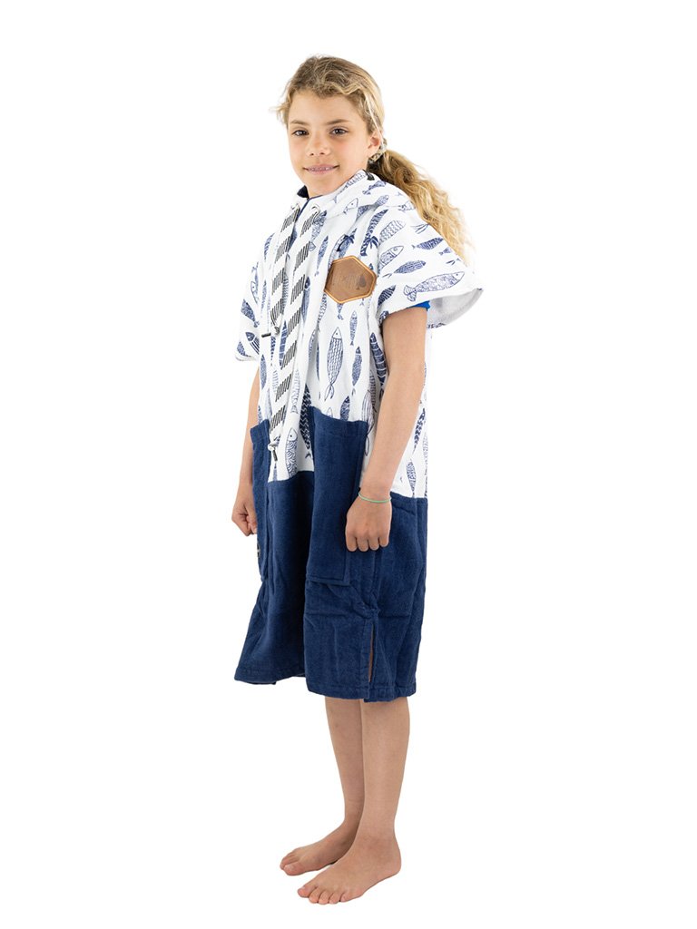 Kids Poncho - Sardinas 6-9 ans