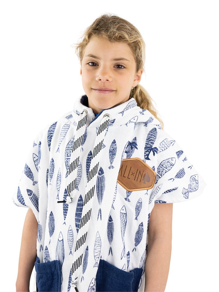 Kids Poncho - Sardinas 6-9 ans