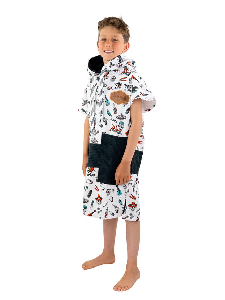 Kids Poncho - Mexicano 6-9 ans