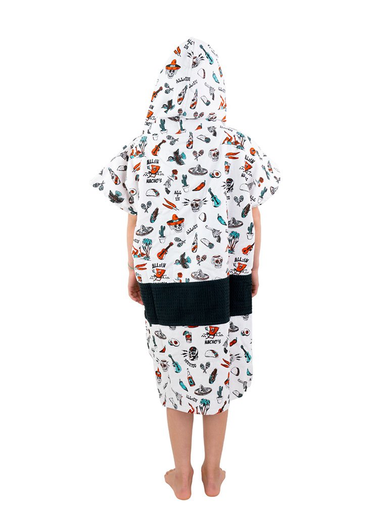 Kids Poncho - Mexicano 6-9 ans