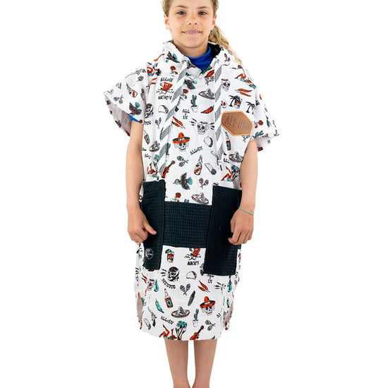 Kids Poncho - Mexicano 6-9 ans