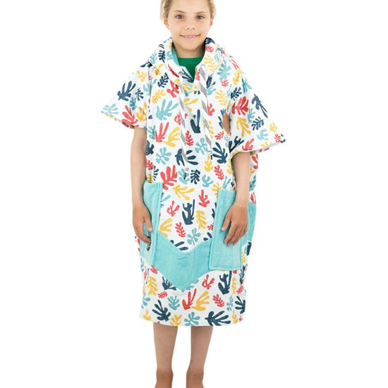 Kids Poncho - Algues 6-9 ans