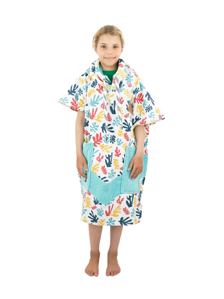 Kids Poncho - Algues 6-9 ans