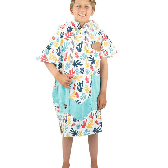 Kids Poncho - Algues 6-9 ans