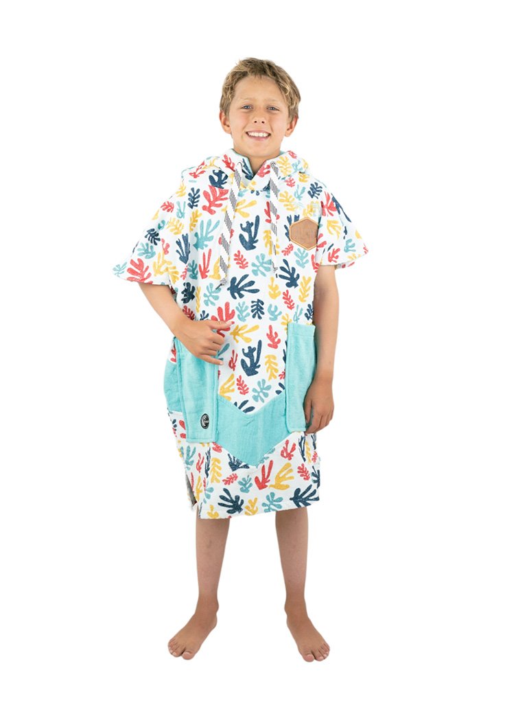 Kids Poncho - Algues 6-9 ans