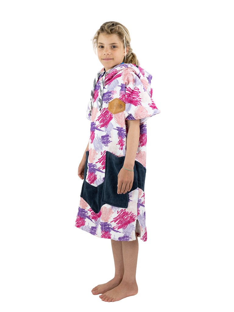 Kids Poncho - Arty 6-9 ans