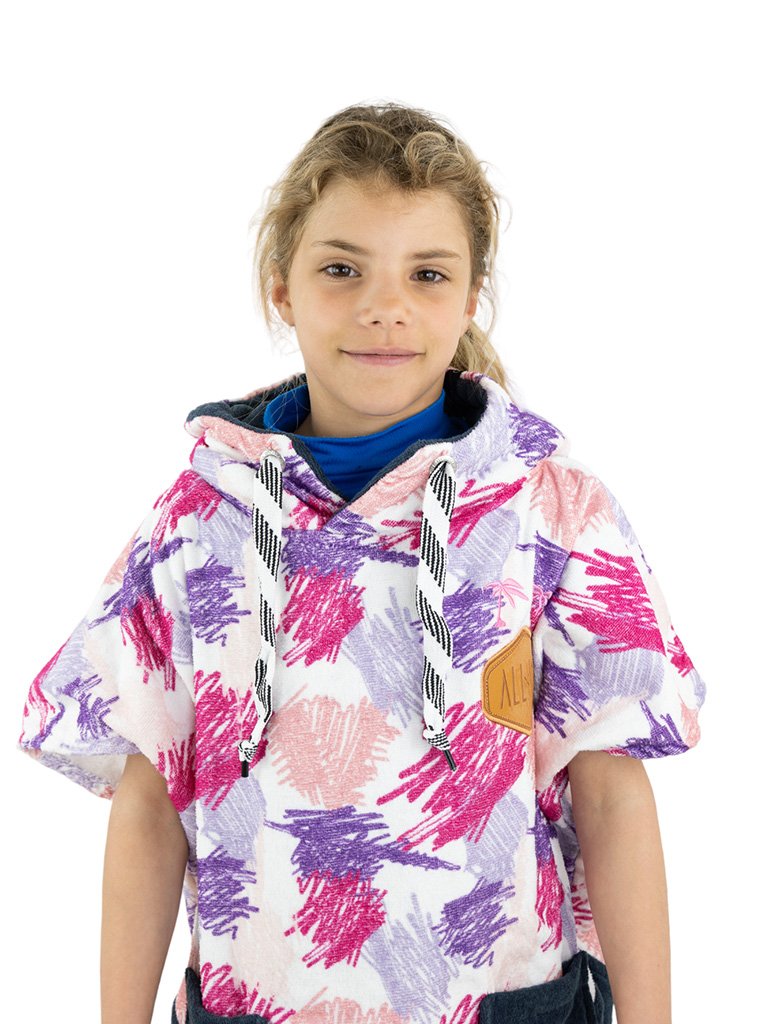 Kids Poncho - Arty 6-9 ans