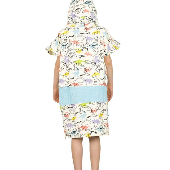 Kids Poncho - Dino 6-9 ans